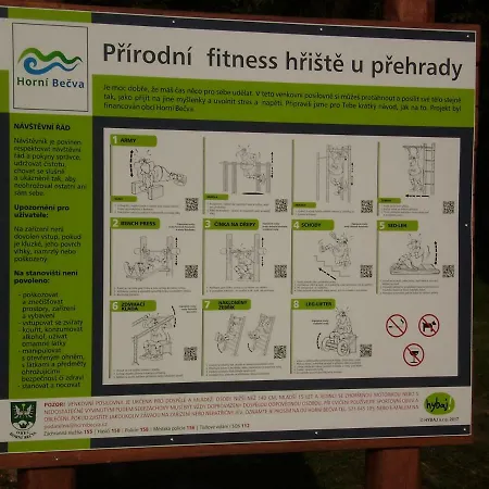 Chata U Prehrady Semesterbostad Horní Bečva